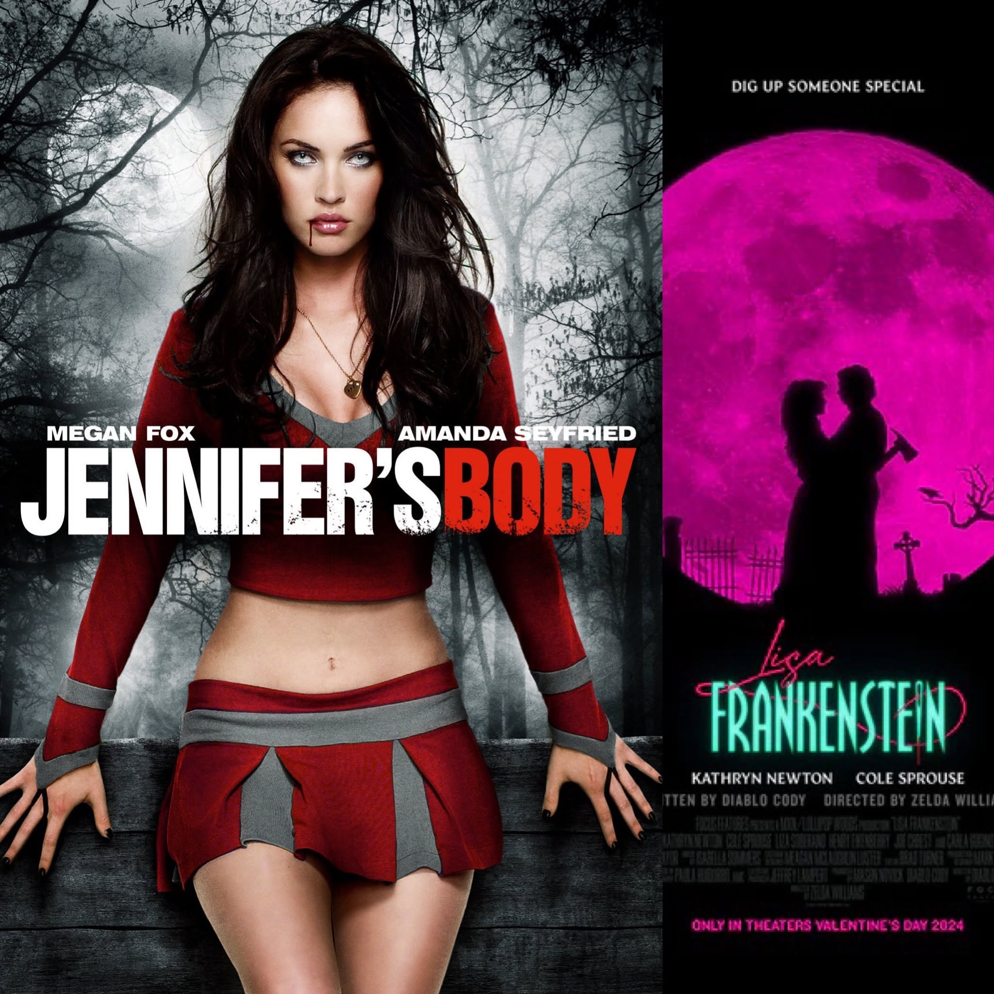 06/07/2026 Jennifer’s Body (2009) and Lisa Frankenstein (2024)