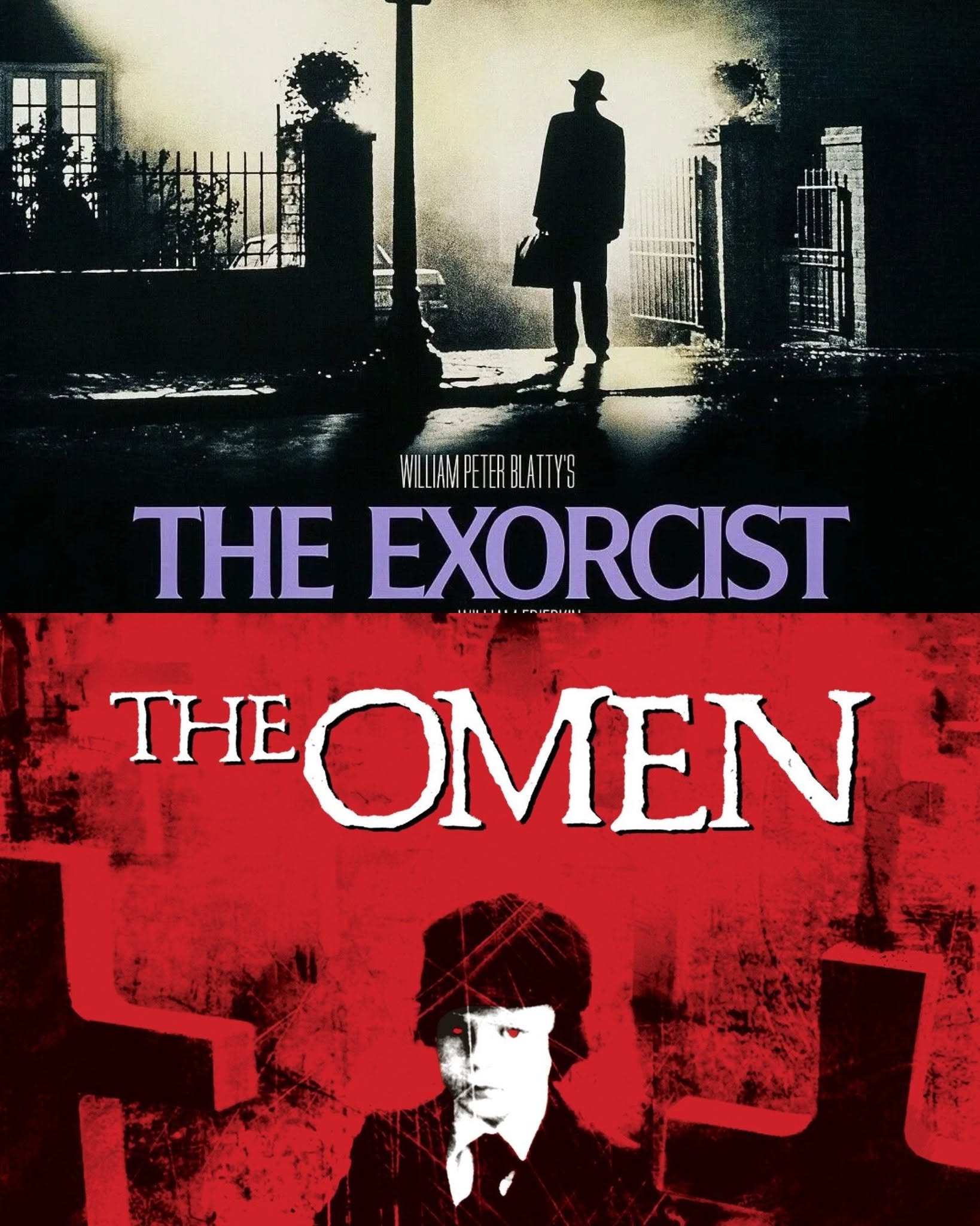 8/09/2026 – The Exorcist (1973) and The Omen (1976)